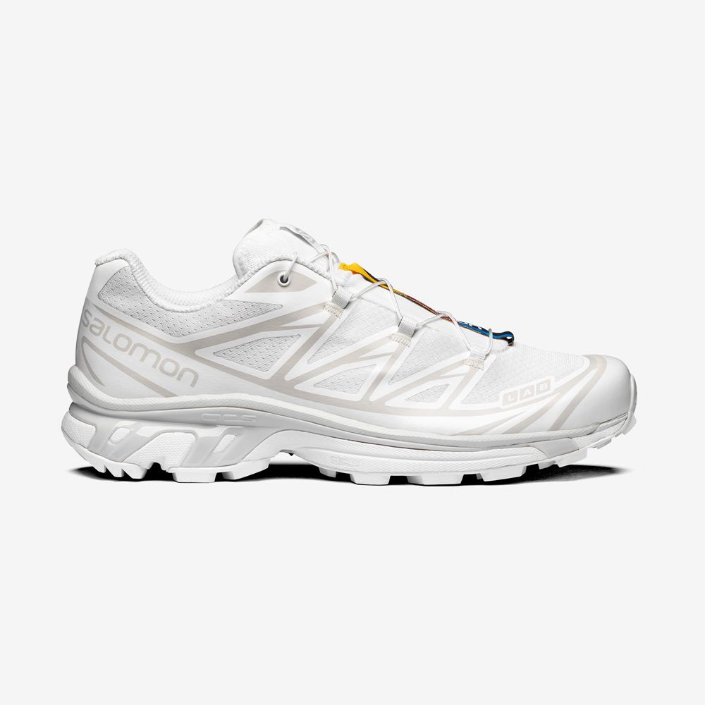 Salomon Singapore Mens Sneakers - XT-6 White | 20349-VZNU